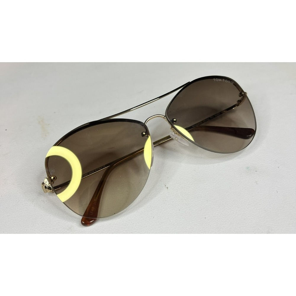 TOM FORD Margret 02 TF566 Gunmetal Aviator Sunglasses 60mm - AUTHENTIC, PREOWNED - Picture 12 of 13